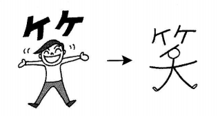 kanji 笑