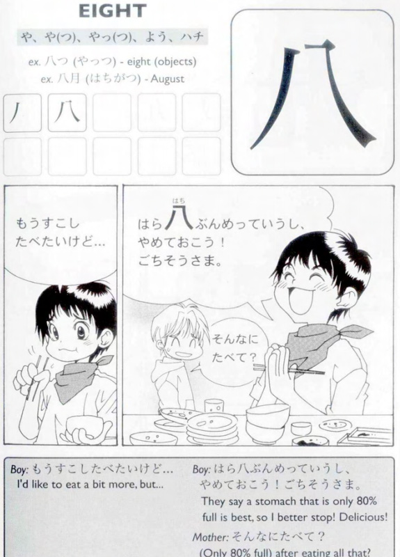 Kanji de Manga bai 1