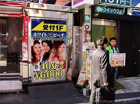 ‘Đột nhập’ thiên đường sex sôi động nhất Nhật Bản