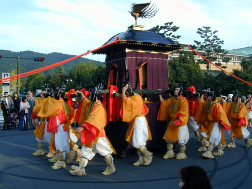 Mikoshi nhaban Lễ hội Jidai (Jidai matsuri) Nhật Bản
