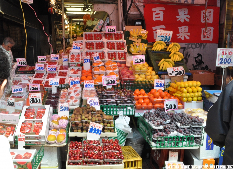 ameyoko fruit shop Mua sắm ở Nhật Bản