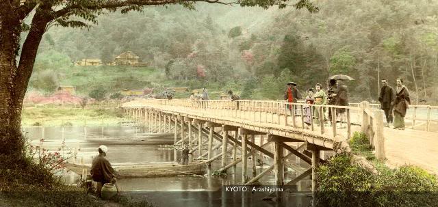 Kyoto Arashiyama [Tổng Hợp]   Những bức ảnh về nước Nhật xưa