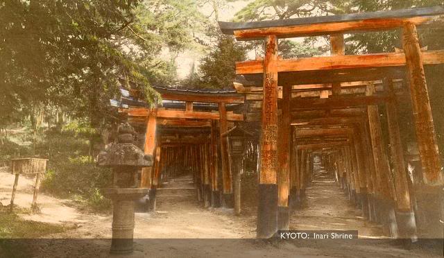 Kyoto InariShrine [Tổng Hợp]   Những bức ảnh về nước Nhật xưa