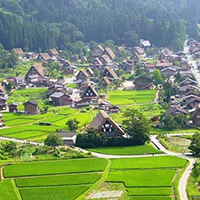 Độc đáo hai ngôi làng cổ Nhật Bản