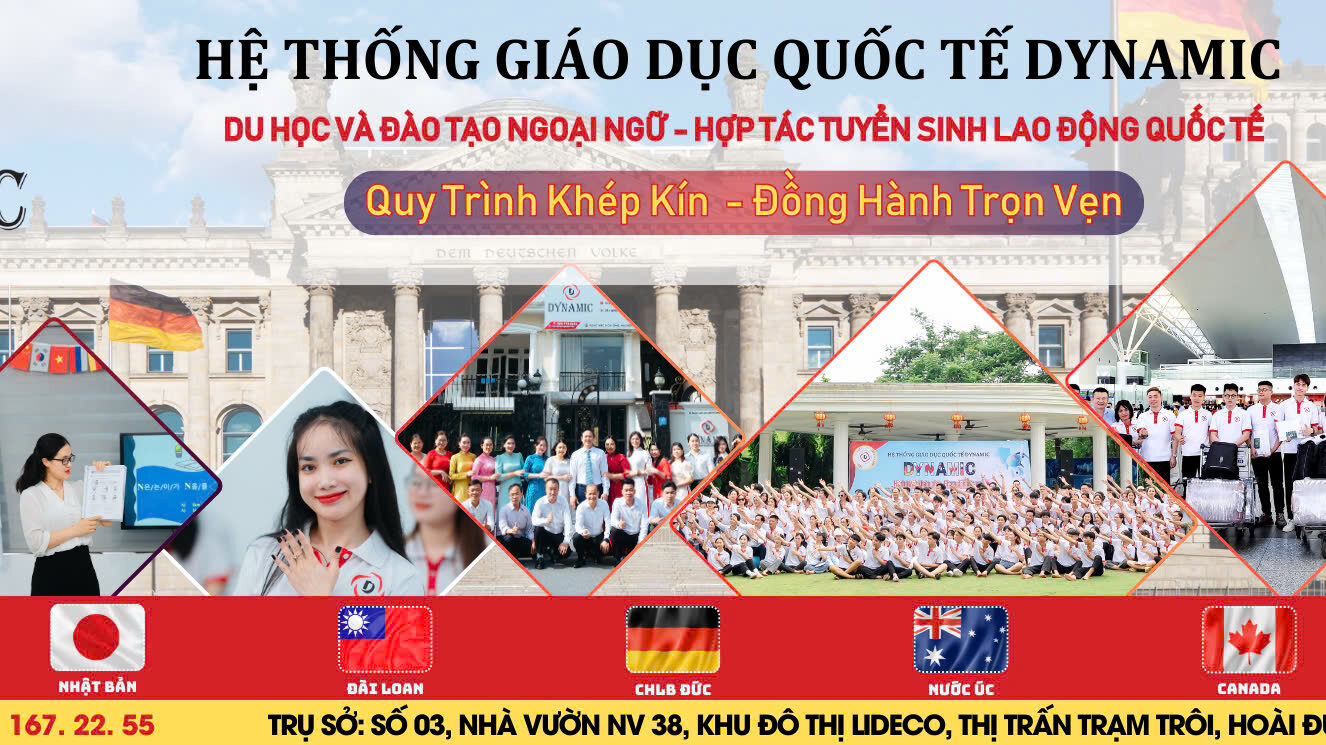 Trung tâm Ngoại ngữ và Du học Dynamic